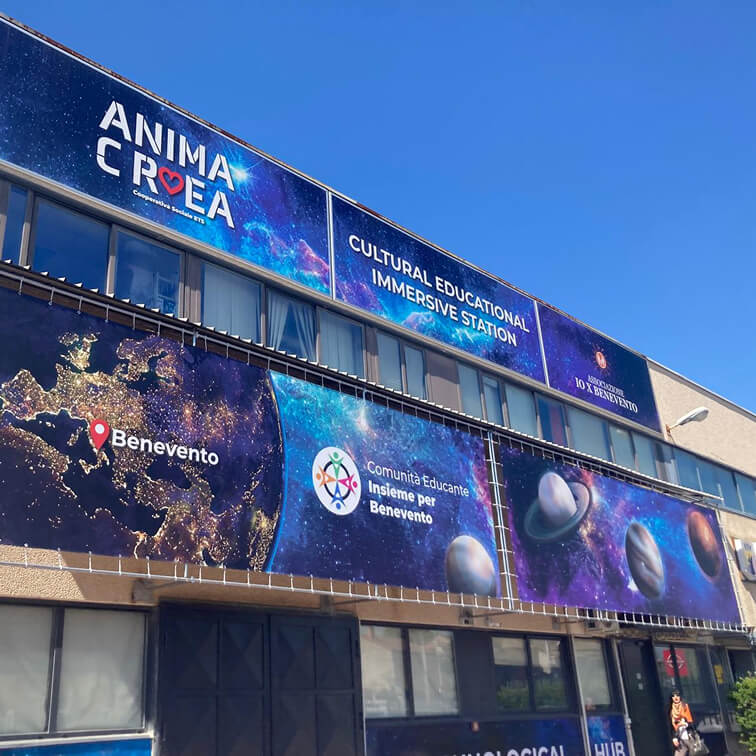 sede del polo tecnologico vista da fuori