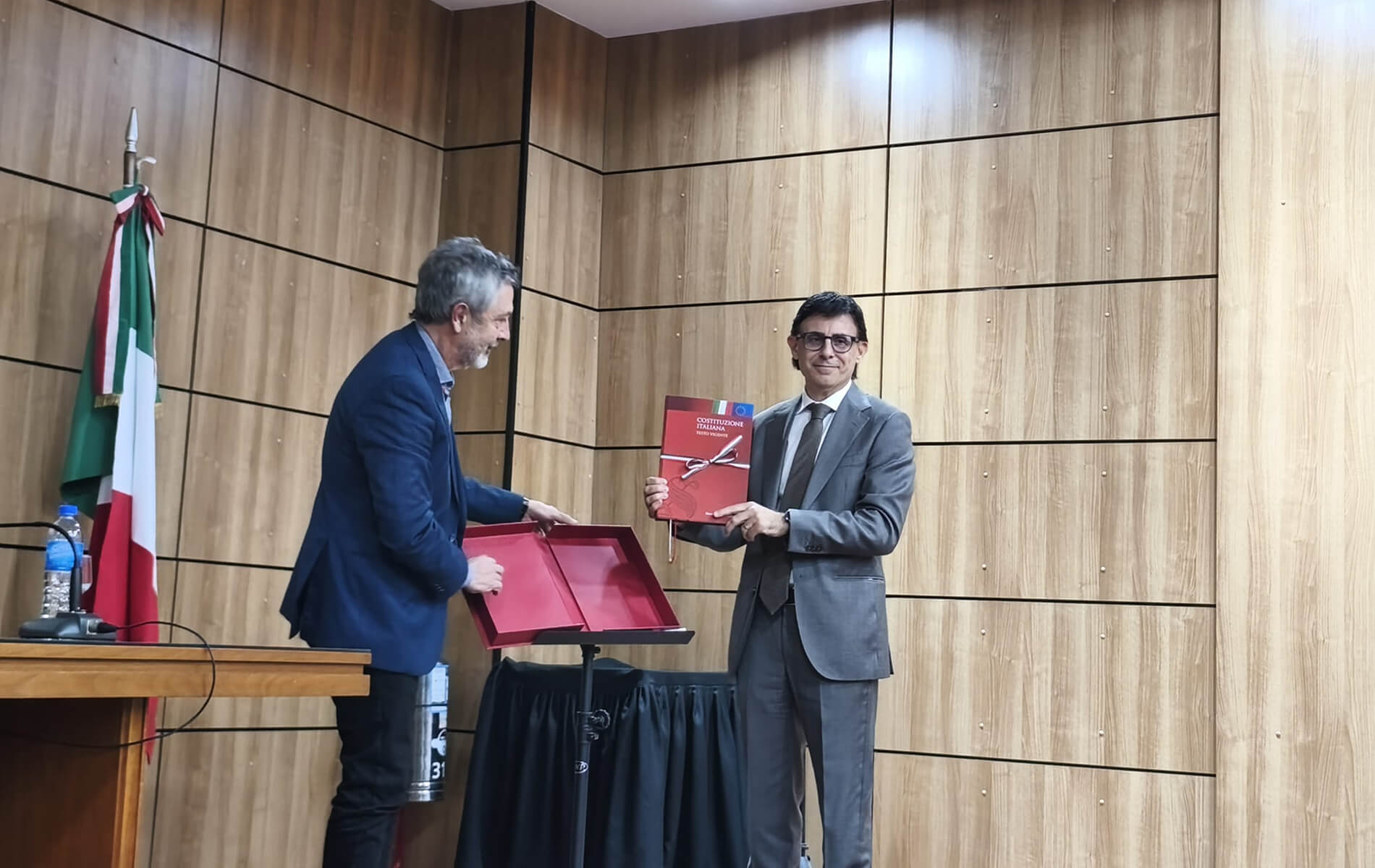 presentazione versione brahille della nostra costituzione