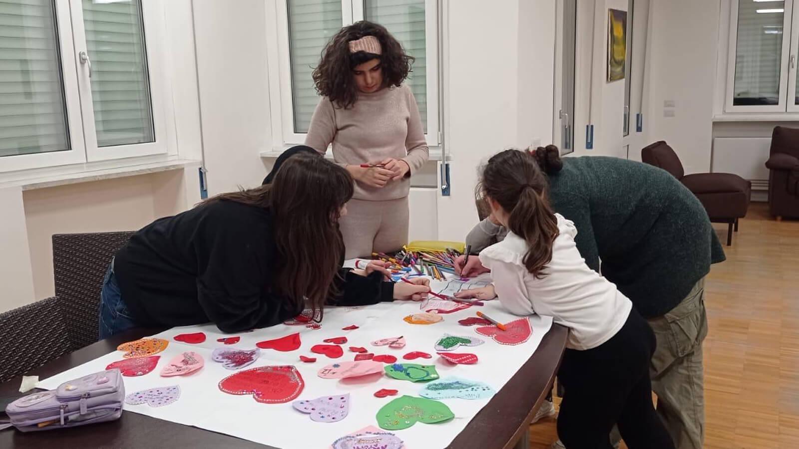 Attività degli studenti durante il progetto Dreams