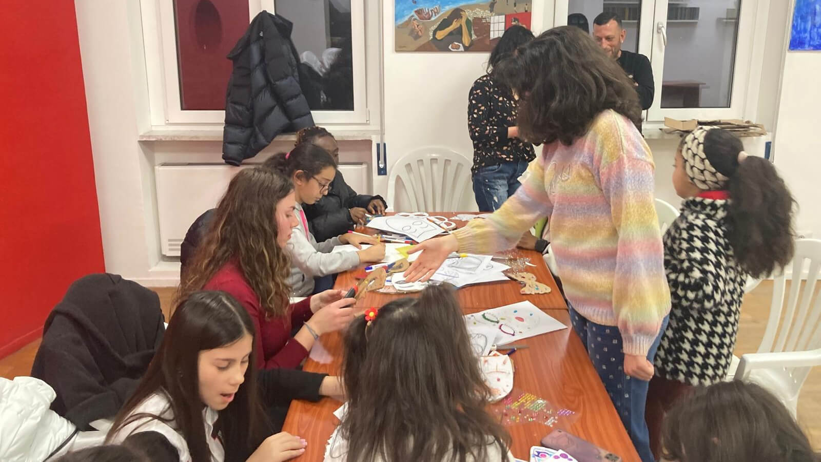 Attività degli studenti durante il progetto Dreams