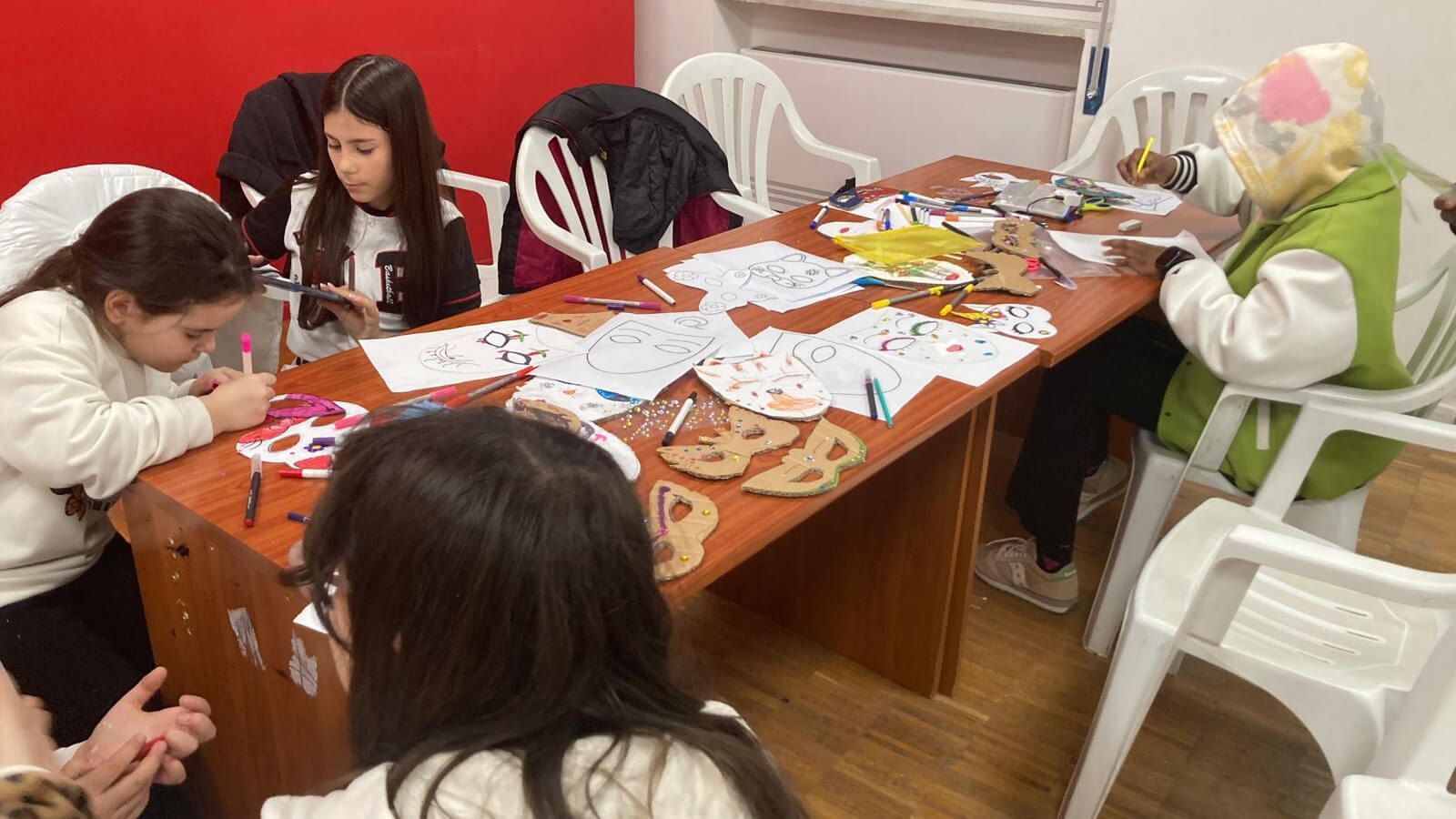 Attività degli studenti durante il progetto Dreams