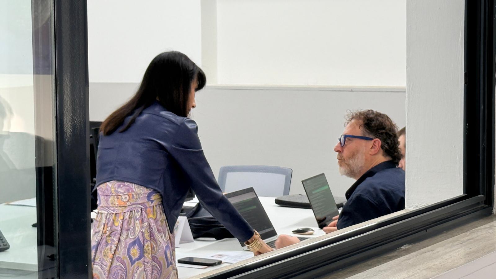 foto scattate durante il progetto di AI Mode