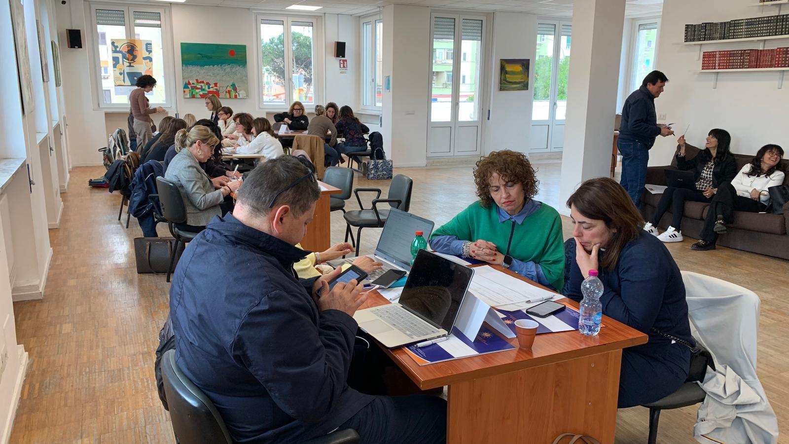 foto scattate durante il progetto di Scuola Estesa Indire