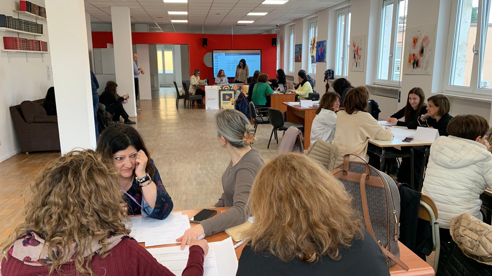 foto scattate durante il progetto di Scuola Estesa Indire