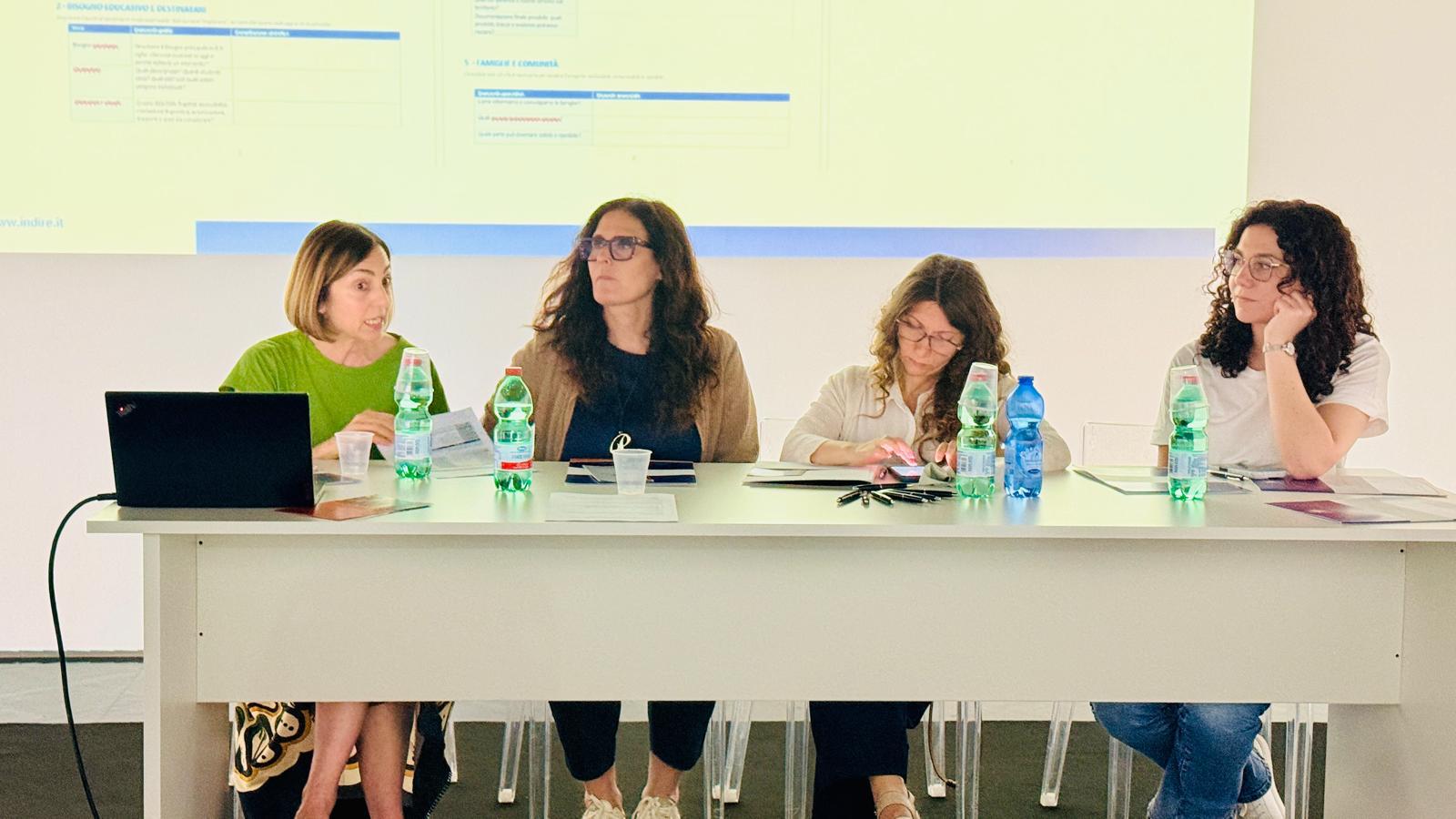 foto scattate durante il progetto di Scuola Estesa Indire