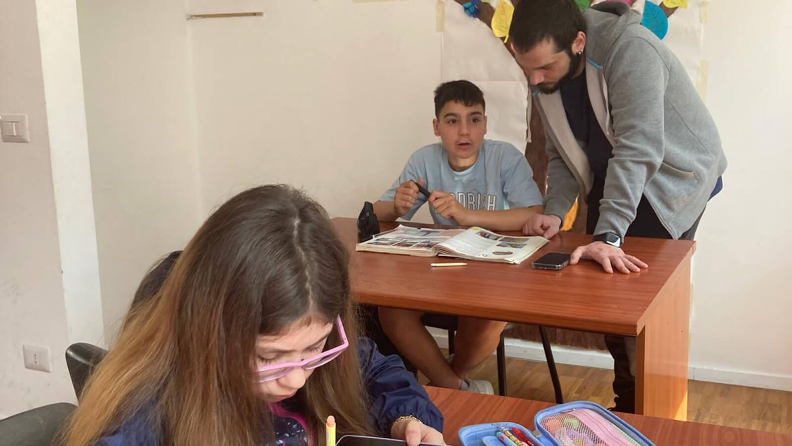 studente presente a Social Teen Evolution