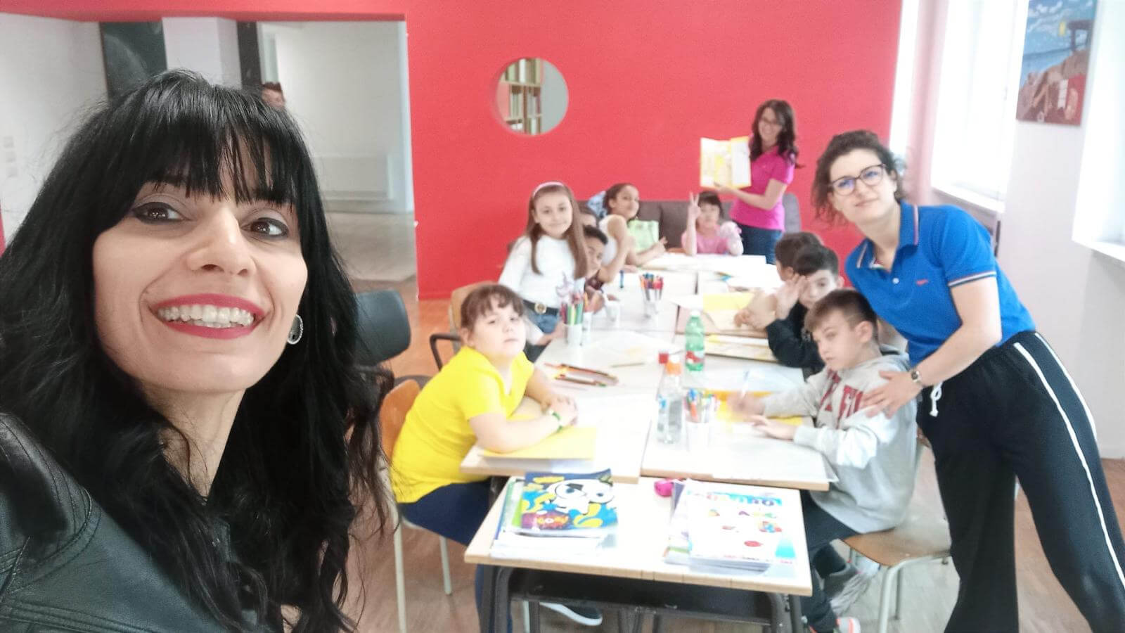 bambini a lavoto per il progetto "Ristori educativi"