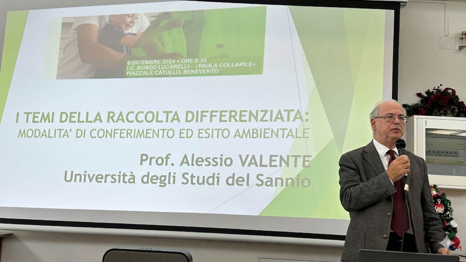 foto scattate durante il tour formativo con le scuole "recycling mood"